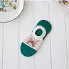Nuevos calcetines japoneses para niños Calcetines de dibujos animados de barco Cabeza de gato animal calcetines invisibles para mujer fabricantes de calcetines de silicona al por mayor