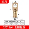 Venta Directa de Fábrica de Material de Cobre Estándar Americano Awg Terminal de Tubo de Cobre Expandido Conector de Cable Terminal de Cable Nariz de Cobre