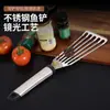 Espátula para freír pescado de acero inoxidable, espátula multifuncional para freír, espátula para panqueques, herramienta para hacer panqueques, espátula para bistec