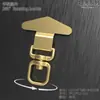 Soporte para Teléfono Móvil con Clip Metálico Giratorio de 360 Grados, Conexión Fija Giratoria de Acero Inoxidable, Duradero y Resistente, Correa para Teléfono Móvil