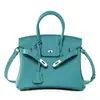 Bolsa Birkin de Couro Togo Bolsa Kelly Couro Genuíno Grande Capacidade Estilo Nicho de Luxo Bolsa de Mão Pequena para Mulheres Trabalhadoras de Escritório
