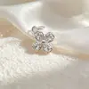 Pingente Cobre Puro Banho de Ouro Real 18K Pulseira Colar Acessórios para Joias DIY Fabricante Atacado Acessórios de Trevo de Quatro Folhas Cobre