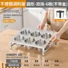 Caja de condimentos de acero inoxidable con compartimentos para condimentos, mermelada e ingredientes en polvo para hielo, adecuada para puestos