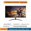 Monitor de Computador Personalizado 27 Polegadas 144Hz Ultra Fino Tela Curva 2K E-Sports HD 32 Polegadas 4K Tela LCD
