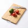 Tábua de corte de bambu popular personalizada para uso doméstico, anti-mofo, tamanho grande para frutas, dupla face, atacado
