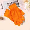 Guantes Tejidos con Pantalla Táctil con Estampado de Pegamento para Otoño e Invierno para Hombre y Mujer Exterior Adulto Cálido Color Puro Guantes de Pantalla Táctil Logotipo