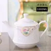 Tetera de Cerámica Olla Individual Gran Capacidad Hogareña Hueso de China 1-2 Litros Para Hacer Té Resistente a Altas Temperaturas Hervidor de Agua Fría con Filtro Envío Gratis