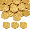 60 piezas de pegatinas variadas de lacre para invitaciones de boda, sobres y sellos de regalo