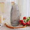 Jarrón de Vidrio Transparente Creativo Estilo Europeo Ins para Flores Hidropónicas Secas, Jarrón para Arreglos Florales, Decoración de Escritorio para Sala de Estar Adorno Estilo Ins