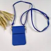 Bolsa de mano pequeña diagonal para hombro con monedero abatible de rombos al por mayor de fábrica, funda para teléfono, tarjetero, tarjetero, cordón, juego de bolsas