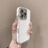 Capa com Borda de Glitter e Strass Adequada para Capa de Celular Apple 15 Pro Max, iPhone 16 à Prova de Choque, Novo Modelo para 13, 14, com um Toque de Luxo Leve e de Alta Qualidade