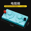 Portalampara de Resistencia Deslizante de Doble Polo, Accesorios de Interruptor Eléctrico para Experimentos de Física de Secundaria, Experimento de Un Solo Polo con Bombilla Pequeña