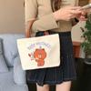 Bolso de Lona de Moda para Mujer 2026 Nuevo Modelo Bolso Tote Bolsa para Lonchera Minibolsa de Mano Bolsa para Almuerzo de Estudiante y Viajero al por Mayor