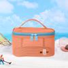 Nova Bolsa Cosmética Flip-Top de Feriado para Viagem, Portátil, de Alta Qualidade, Artefato de Armazenamento de Super Grande Capacidade para Batom