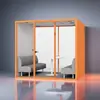 Cabina Telefónica Estudio de Grabación Sala Insonorizada para Piano Cabina Silenciosa Sala Insonorizada Cabina Móvil Insonorizada Cabina Insonorizada Ultra Ecológica