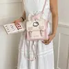 Mochila de dibujos animados estilo coreano para mujer, nuevo modelo otoño 2026, bolso de mano simple, lindo y elegante, mochila de viaje diaria