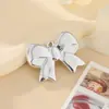 Pajarita Ins Colgante de Lazo Accesorios de Joyería DIY Personalizados Pintura Acrílica Punzón de Lazo Accesorios para Collares