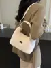 Bolso de Felpa Otoñal para Mujer 2025 Otoño e Invierno Bolso de Mano Popular de Moda para el Trabajo y el Viaje Bolso de Hombro Cruzado