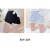 Pantalones de calabaza finos de verano para mujer, Shorts de seguridad JK, Pantalones falda anti-exposición, Se pueden usar afuera, Talla grande, Pantalones cortos holgados estilo linterna