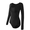 Moldeador de Cuerpo de Manga Larga Sin Costuras Tallas Grandes Europeo y Americano Bodie para Mujer Control de Abdomen Levantamiento de Cadera Postparto Moldeador Corporal Bodie Triangular