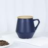 [Certificação Iso/Bsci] Caneca de Cerâmica com Exterior Fosco e Interior Brilhante, Logotipo Personalizável para Publicidade, Xícara de Café para Café da Manhã de Negócios