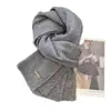 Bufanda Versátil de Color Sólido Nueva Tendencia Otoño e Invierno Lana Tejida Moda Coreana Cálida Versátil Estilo Tejido de Color Sólido