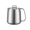Pote Espessado para Fritar de Aço Inoxidável 304 Transfronteiriço Panela de Cozinha com Filtro de Óleo Frigideira Tanque de Armazenamento de Óleo com Tampa Pote para Óleo Quente Dropshipping