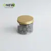 Frasco de Almacenamiento de Alimentos de Plástico PET de 350 ml con Tapa de Perlas Gruesas para Crisantemo Nuevo y Viejo y Cáscara de Mandarina Seca