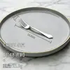 Cuchillo, Tenedor y Cuchara de Acero Inoxidable 304 con Bordes Creativos en Relieve para Hotel Cocina Occidental, Cuchillo y Tenedor para Filete, Cuchara y Tenedor para Postre, Cucharita de Café