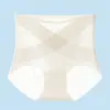 Pantaletas Moldeadoras de Cintura Alta para Mujer, Tendencia en TikTok, Tejido Refrescante de Seda de Hielo, Levanta Glúteos, Ropa Interior Postparto