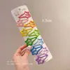Presilhas de Cabelo Infantis Dopamina Fofas Bolinhas Franja Grampo Moda Feminina Versátil Presilhas Laterais Venda por Atacado