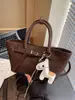 Bolso Tote Texturizado de Gama Alta para Mujer 2026 Nuevo Bolso de Hombro Grande para Viajar Versátil Casual Popular