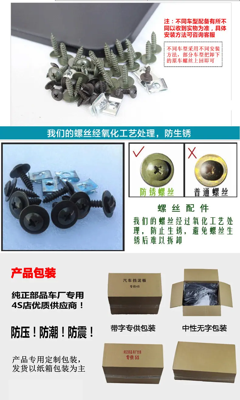 包装配件说明