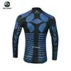 Ropa de Ciclismo Xingheng Otoño Patrón Sombra Hombres Nueva Ropa y Pantalones de Ciclismo Transpirables Ropa de Ciclismo Estampada Top Largo