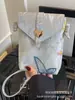 Bolsa de Lona Bordada para Mulheres Verão 2025 Nova Moda Design de Nicho Bolsa Transversal Versão Coreana Estilo Quente de Celebridade da Internet Bolsa para Celular