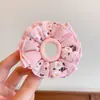 Dulces y Frescos Gomas para el Cabello Infantiles para Niñas, Diademas de Encaje Plegado de Alta Gama, Accesorios para el Cabello que No Dañan el Cabello