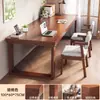 Mesa para uso doméstico, mesa de estudo para estudantes, mesa de escritório para quarto de apartamento pequeno de adulto, bancada de trabalho simples, mesa de computador