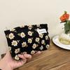 Bolsa Cosmética para Niñas Bolsa de Almacenamiento Pequeña Cojín de Aire Lápiz Labial Bolsa para Lápices Bolsa de Lona con Cremallera Cosméticos de Mano Bolsa de Aseo
