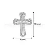 Brincos Cruzados Vintage de Liga de Titânio F136 Piercings Labiais Rosca Interna Joias de Piercing de Titânio G23 Piercings de Osso da Orelha