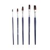 Set de 5 Pinceles Gouache para Estudiante Pinceles para Pintura Artística Pigmento Cabeza Plana Pincel para Óleo Abh97898