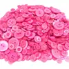 Atacado spot botões de resina de cores mistas adesivos DIY feitos à mão bolsa de materiais Botão Flor botões