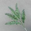 Simulación 5 Ramas Hoja de Helecho Decoración para Camino de Boda Hoja Persa Flor Artificial Boda Flor Suave Simulación Planta Verde Venta al por Mayor