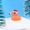 Exportación Transfronteriza Producto Nuevo Flamenco Navideño Luminoso Micro-Paisaje Suculentas Plantas Adornos Decoración Hecho a Mano DIY