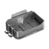 Caja de jabón sin perforaciones, caja de drenaje de jabón de doble capa para baño montado en la pared, estante de almacenamiento de jabón de pared para baño doméstico