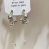 Pendientes de borla de plata con mariposa de circonita, dulces y exquisitos, estilo femenino, ligeros, de lujo, de alta gama, retro, combinables con todo.