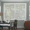 Pegatinas de Vidrio, Translúcidas y Opacas, para Ventanas, Protección de Privacidad para Baño, Anti-Espionaje, Calcomanías para Ventanas que Bloquean la Luz, Película Esmerilada