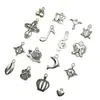 Comercio transfronterizo 2025 símbolo musical corona cereza colgante pulsera DIY pendientes collar colgante joyería al por mayor
