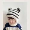 Novo Bebê Chapéu de Proteção Auricular Chapéu Outono e Inverno Pequeno Marubeni Lã Chapéu Meninas Meninos Bonito Super Bonito Chapéu Quente