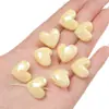 Cuentas de Acrílico Color Chapado AB Corazón de Melocotón Estrella de Cinco Puntas Cuentas Hechas a Mano DIY Collar Pulsera Accesorios para Ropa