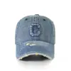 Gorra de Béisbol de Mezclilla Estilo Americano Desgastada para Mujer, Gorra de Béisbol Vintage Lavada y Desgastada, Sombrero con Protección Solar para Hombre, Circunferencia de Cabeza Grande, Hecho a Medida